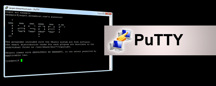 putty paste in terminal
